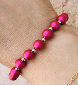 Mulberry Pearl Count Your Blessings Bracelet-Blessing Bracelet