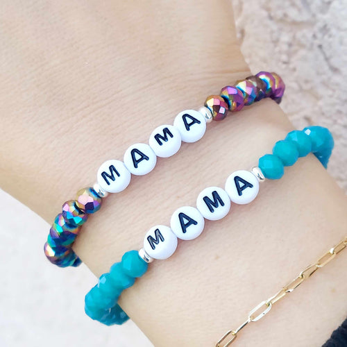 Mama Beaded Bracelet - Elena Michele