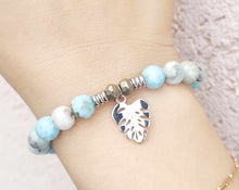 Load image into Gallery viewer, Paradise Silver Charm Bracelet - TJazelle