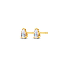Load image into Gallery viewer, Mini Drop Studs in Angel Aura Quartz - Chloe and Lois