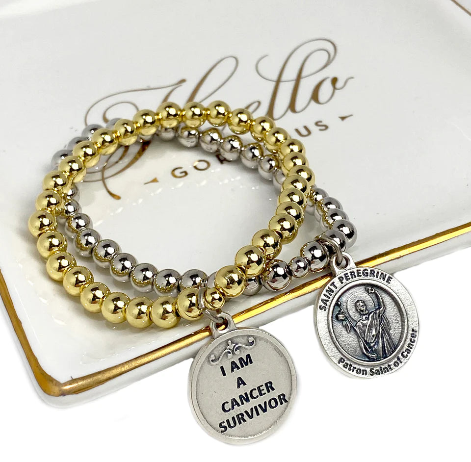 Saint peregrine bracelet online