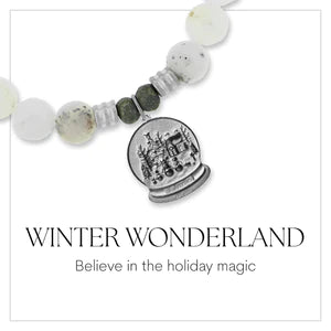 Winter Wonderland Snowglobe Charm Bracelet - TJazelle