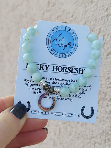 Lucky Horseshoe Charm Bracelet - TJazelle