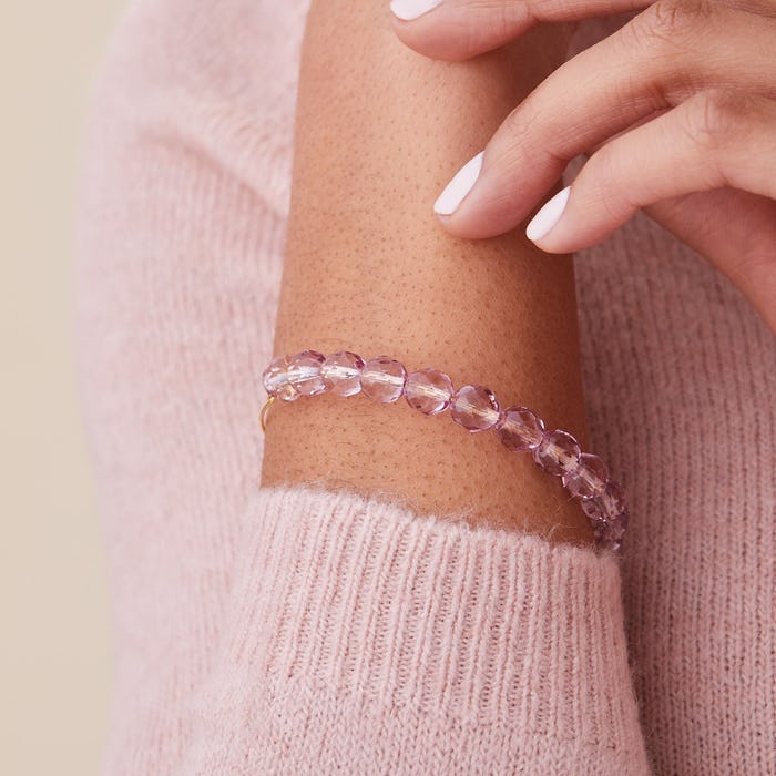 Luna Lavender Beaded Bangle Bracelet - Alex and Ani – Marie's