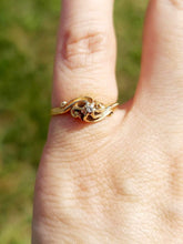 Load image into Gallery viewer, Shooting Star Diamond Ring - 14K Yellow Gold