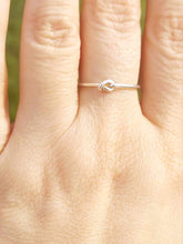 Load image into Gallery viewer, Dainty Love Knot Ring