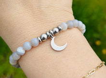 Load image into Gallery viewer, Moon Charm Bracelet - TJazelle HELP Collection