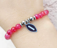Load image into Gallery viewer, Football Charm Bracelet -  TJazelle HELP Collection