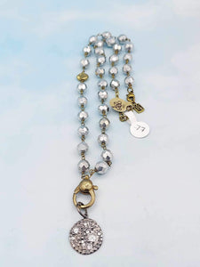 Ensemble Necklace  - Bright Silver- 20”