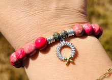Load image into Gallery viewer, Wreath Silver Charm Bracelet  - TJazelle