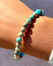 Load image into Gallery viewer, Turquoise Jasper “Strength” Stacker - TJazelle HELP