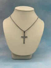 Load image into Gallery viewer, Cross &amp; Necklace - Sterling Silver