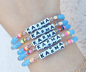"Karma" Little Words Project & Marie's Exclusive Bracelet