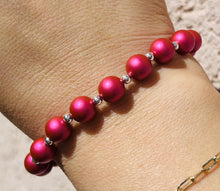 Load image into Gallery viewer, Mulberry Pearl Count Your Blessings Bracelet-Blessing Bracelet