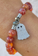 Load image into Gallery viewer, Ghost CZ Charm Bracelet - TJazelle