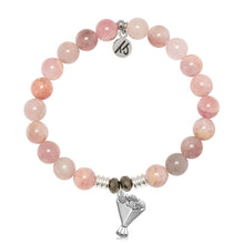 Load image into Gallery viewer, Thinking Of You Flowers Silver Charm Bracelet - TJazelle