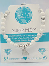 Load image into Gallery viewer, Super Mom Bracelet  - TJazelle HELP Collection