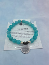 Load image into Gallery viewer, Daughter Disc Silver Charm Bracelet - TJazelle