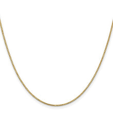 Load image into Gallery viewer, 1.1mm Box Chain - 10k Yellow Gold