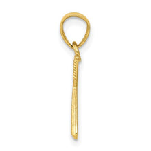 Load image into Gallery viewer, Baseball with Bats Charm - 10K Yellow Gold