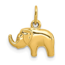 Load image into Gallery viewer, 10k Elephant Charm