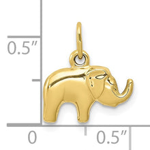 Load image into Gallery viewer, 10k Elephant Charm