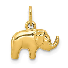 Load image into Gallery viewer, 10k Elephant Charm