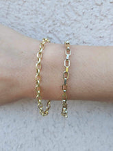Load image into Gallery viewer, Oval Link Gold Bracelet - 14K
