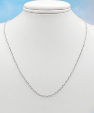 Load image into Gallery viewer, 20” Diamond Cut Oval Link Chain - 14K