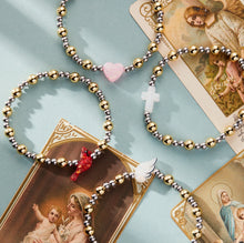 Load image into Gallery viewer, Two-Tone  Holy Water Stretch Bracelet