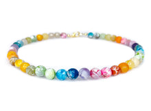 Load image into Gallery viewer, Colorful Gemstone Choker Necklace-Love Lisa