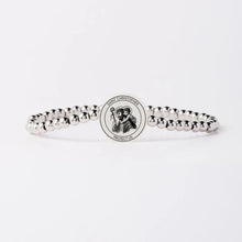 Load image into Gallery viewer, Saint Christopher Silver Holy Water Bracelet