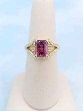 Load image into Gallery viewer, Pink Tourmaline Ring - 14K Yellow Gold