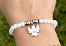 Load image into Gallery viewer, Angel Heart Charm Bracelet - TJazelle HELP Collection