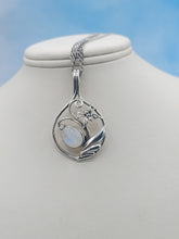 Load image into Gallery viewer, Butterfly Moonstone Necklace - Sterling Silver