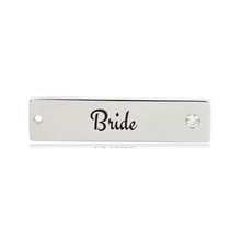 Load image into Gallery viewer, "Bride" Bar Charm Bracelet - TJazelle