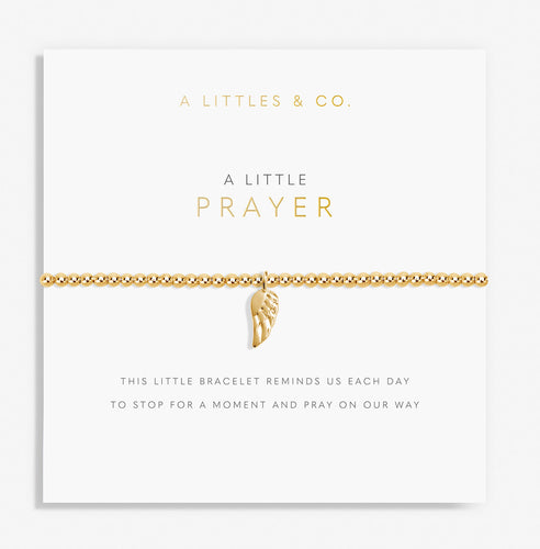 A  Little “Prayer” - Gold Katie Loxton Bracelet