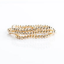 Load image into Gallery viewer, Gold Layering Bracelets 4mm Wrap - Lenny and Eva