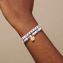 Load image into Gallery viewer, "#1 Teacher Little Words Project Bracelet - Top of The Class