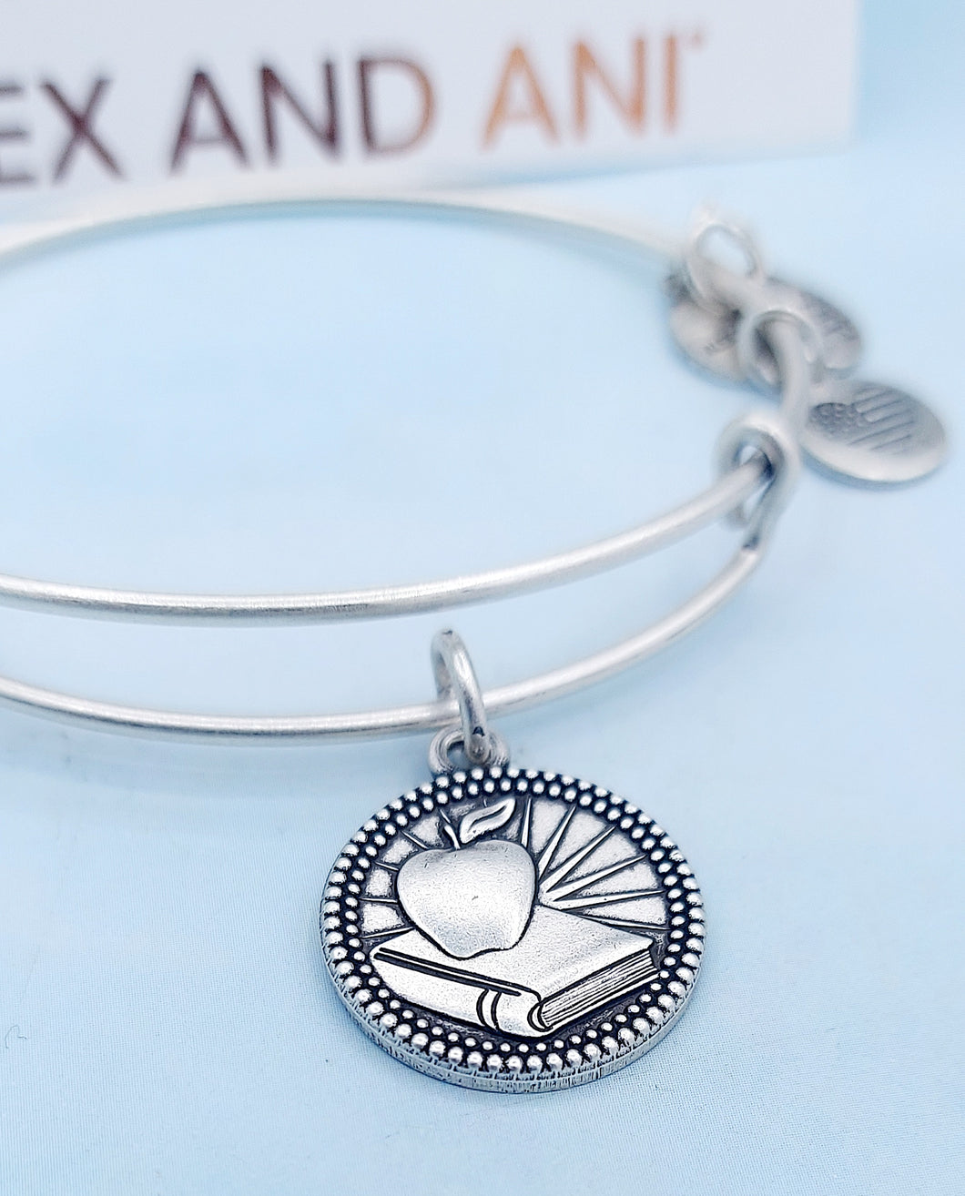 Teacher Charm Bangle - Alex and Ani