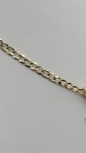 Load image into Gallery viewer, 10K Cuban Link Chain with 14K Small Crucifix Pendant