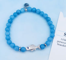 Load image into Gallery viewer, Fish Beaded Bracelet - TJazelle Beaded Moments