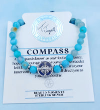 Load image into Gallery viewer, Compass Bead Bracelet - TJazelle Beaded Moments