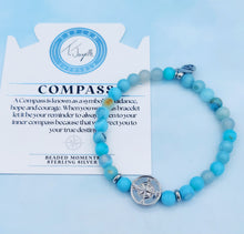 Load image into Gallery viewer, Compass Bead Bracelet - TJazelle Beaded Moments