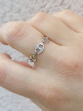 Load image into Gallery viewer, Mariner Link Adjustable Ring - Sterling Silver
