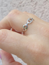 Load image into Gallery viewer, Mariner Link Adjustable Ring - Sterling Silver