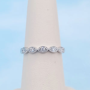 Everlove Stackable Wedding Band - 14K White Gold