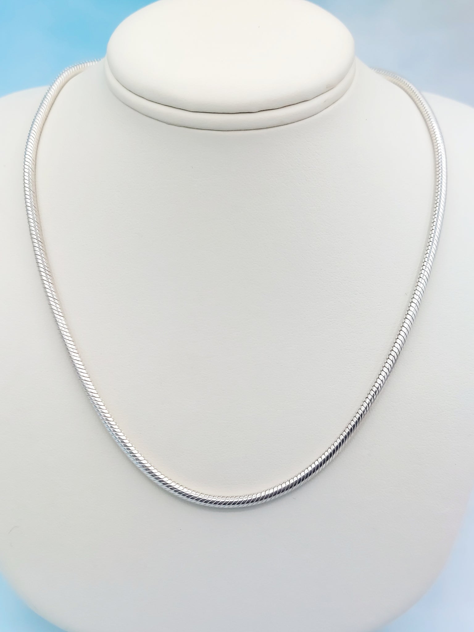 Chamilia Snake Chain Necklace - Sterling Silver – Marie's Jewelry Store