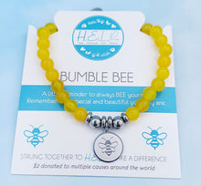 Load image into Gallery viewer, TJazelle H.E.L.P Bee Charm