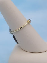 Load image into Gallery viewer, Dainty Diamond Stacking Ring - 14K Gold